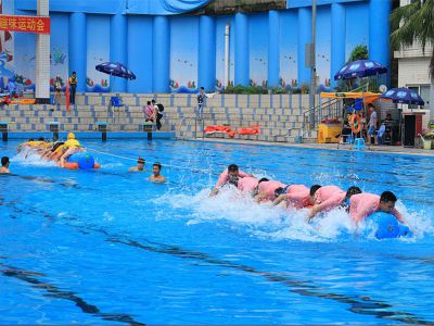 【2018-06-08】轨道集团,水上趣味运动会